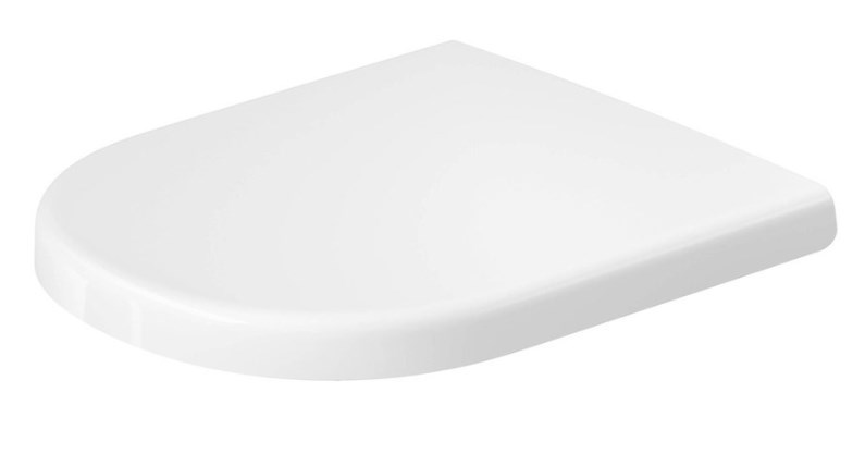 DURAVIT D-CODE WC sedátko, Soft-Close, lesklá bílá
