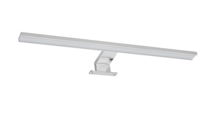 DŘEVOJAS PINO nástěnné LED osvětlení, 4000 K, 650 lm, 8 W, 600 mm, chrom