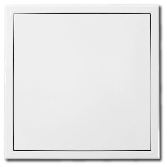 HACO RDK TZ revizní dvířka 150x150 mm, s tlačným zámkem, bílá