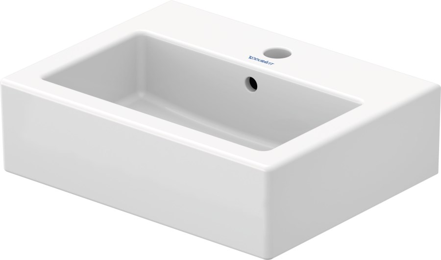 DURAVIT VERO umývátko 45 cm, s otvorem pro baterii a přepadem
