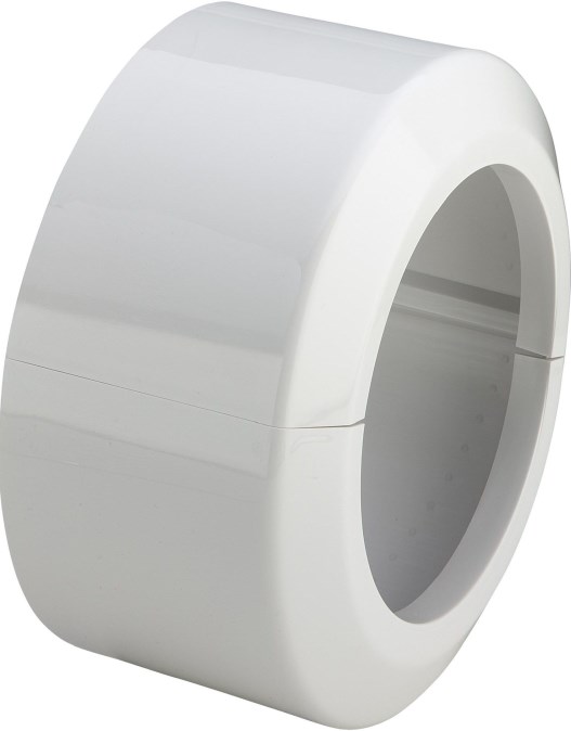 VIEGA 3821 rozeta DN100, plast, alpská bílá