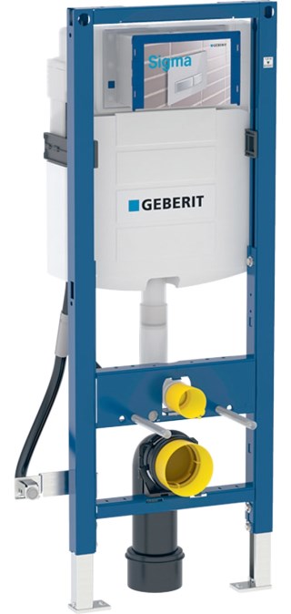 GEBERIT DUOFIX montážní prvek pro WC 112 cm, se splachovací nádržkou Sigma 12 cm