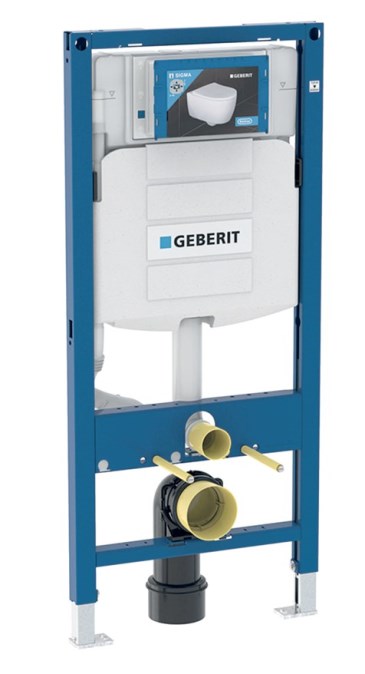 GEBERIT DUOFIX montážní prvek pro WC 112 cm, se splachovací nádržkou Sigma 12 cm