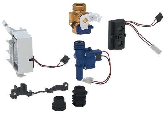 GEBERIT souprava pro přestavbu, pro elektronické ovládání splachování pisoárů 230V, UR60