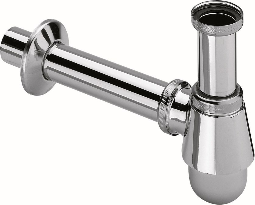 VIEGA 5555 designový bidetový sifon DN32, s převlečnou maticí 5/4, chrom