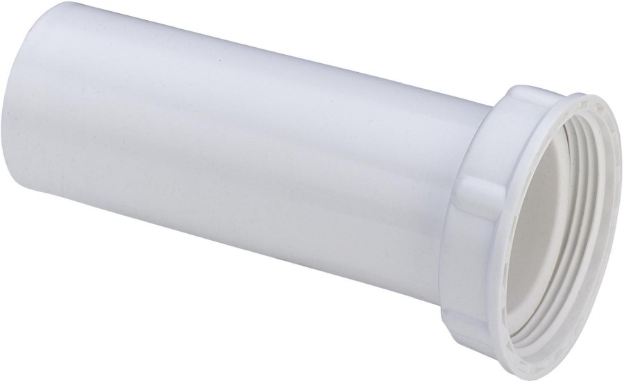 VIEGA 6892 nastavitelná odtoková trubka DN40, G1 1/4", L=200mm, plast, bílá