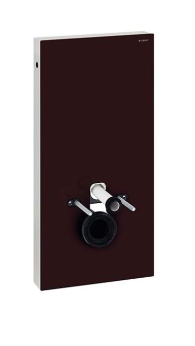 GEBERIT MONOLITH sanitární modul pro WC 101 cm, sklo, hnědá