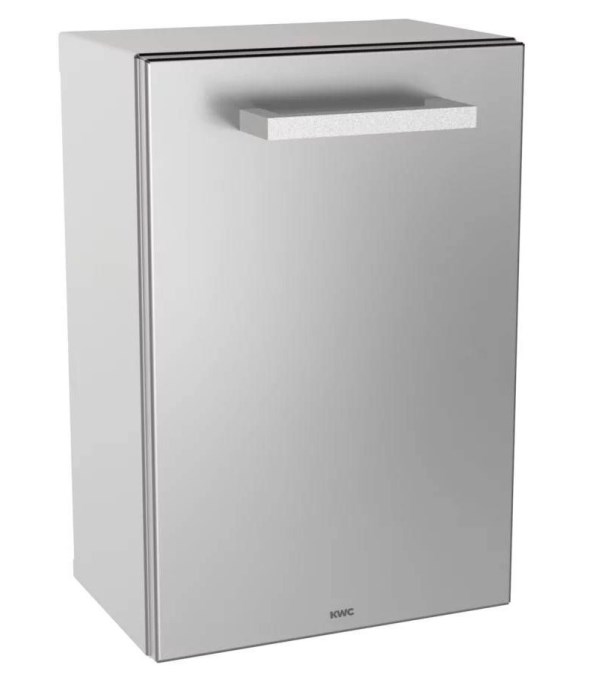 KWC RODAN RODX611 odpadkový koš 3,7 l, závěsný, nerez ocel