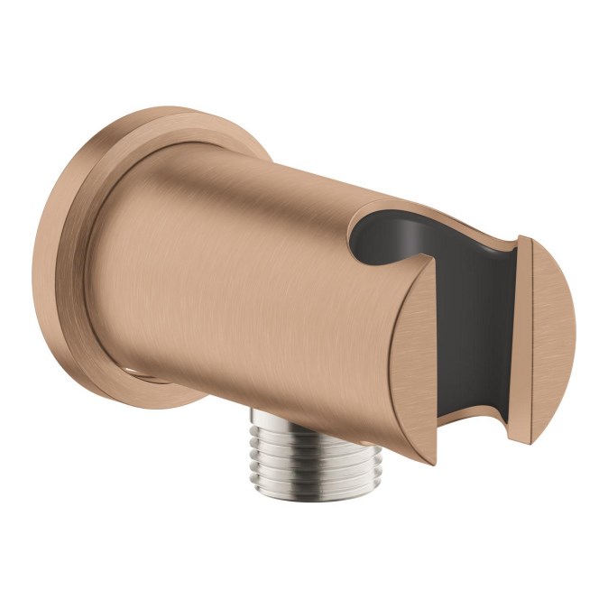GROHE RAINSHOWER držák ruční sprchy s připojením na vodu, kartáčovaný warm sunset