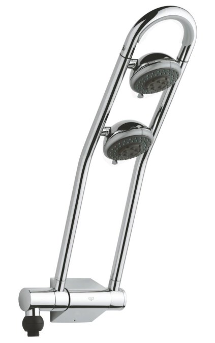GROHE FREEHANDER horní/boční sprcha, 2 hlavice, chrom