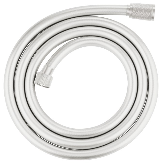 GROHE SILVERFLEX sprchová hadice 1750 mm, hladká, TwistFree, AntiFold, plast, supersteel