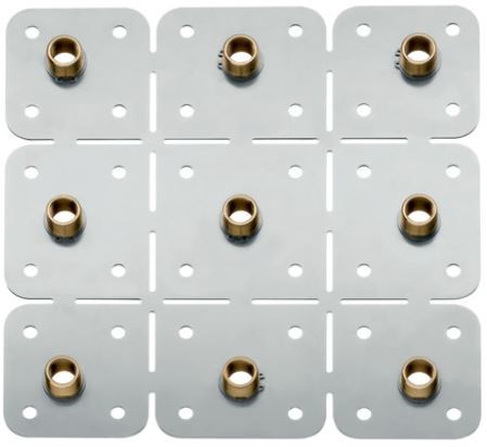 AXOR SHOWER COLLECTION montážní pomůcka 350x350mm