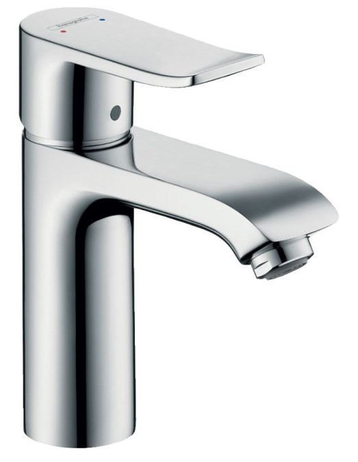 HANSGROHE METRIS umyvadlová stojánková baterie, s odtokovou soupravou, EcoSmart, chrom