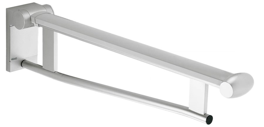 KEUCO PLAN CARE sklopné madlo 650 mm, chrom/světle šedá