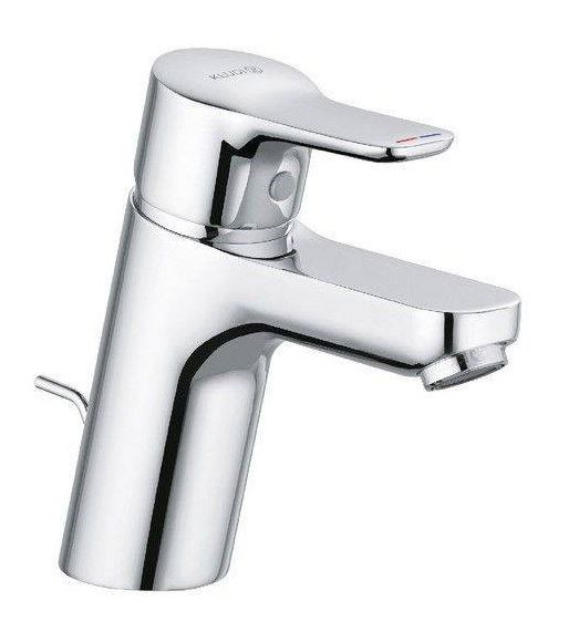 KLUDI PURE&EASY umyvadlová stojánková baterie, s odtokovou soupravou, chrom