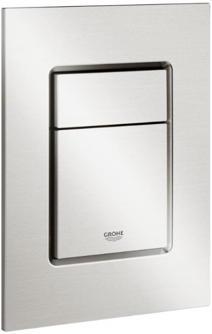 GROHE SKATE COSMOPOLITAN S ovládací tlačítko pro dvě splachování, plast, supersteel
