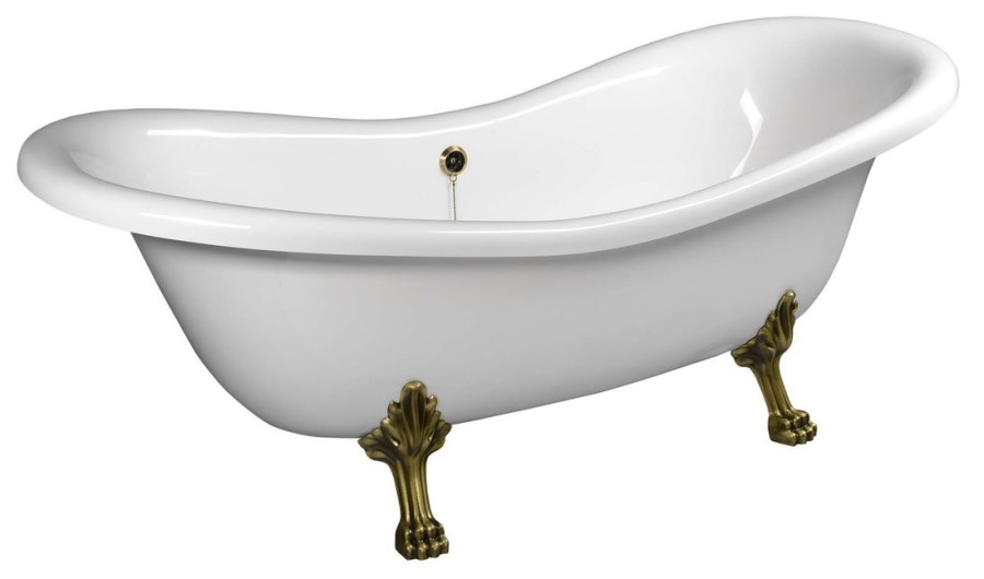 POLYSAN CHARLESTON freestanding vana 188x83 cm, s nožičkami, kompozit