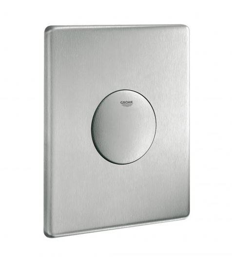 GROHE SKATE ovládací tlačítko splachování, Start/Stop, ocel, kartáčovaný nerez