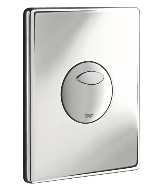 GROHE SKATE ovládací tlačítko pro dvě splachování, plast, chrom