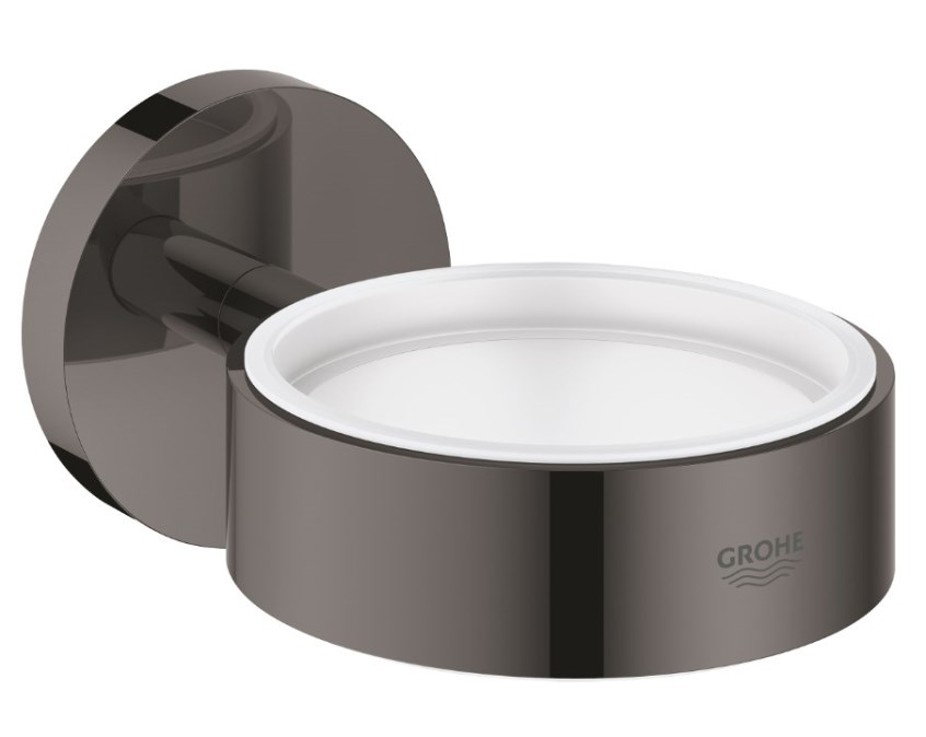 GROHE ESSENTIALS univerzální držák, nástěnný, hard graphite