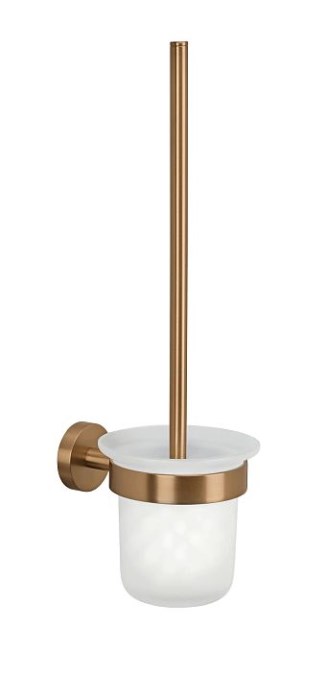 TESA MOON BRONZE WC štětka, nástěnná, sklo, bronz