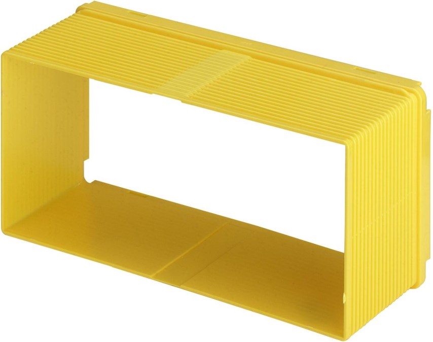 VIEGA 8310.35 revizní rám 243x113mm, plast, žlutá