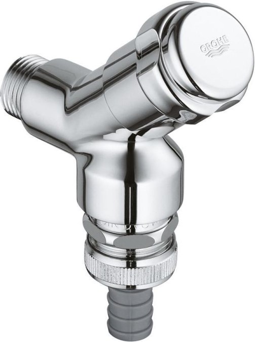 GROHE EGGEMANN pračkový ventil 1/2"x3/4", chrom