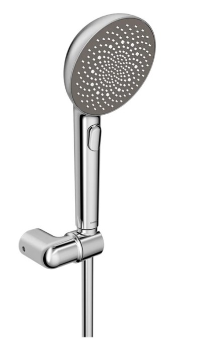 HANSA AURELIA sprchová souprava 3-dílná, ruční sprcha pr. 110 mm, 3 proudy, hadice, držák, chrom