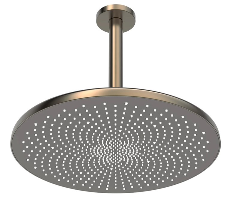 HANSA AURELIA horní sprcha pr. 300 mm, s ramenem, broušený bronz