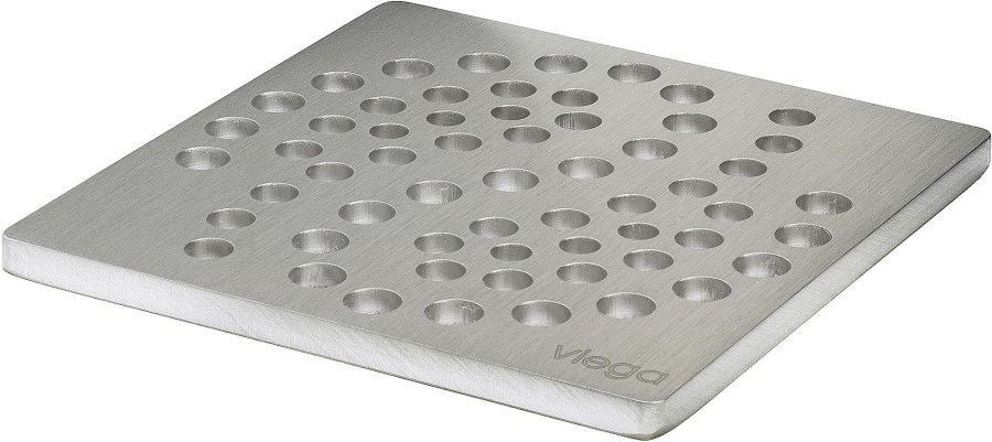 VIEGA ADVANTIX VISIGN 4928.4 mřížka pro podlahovou vpust RS4 94x94 mm, nerez mat