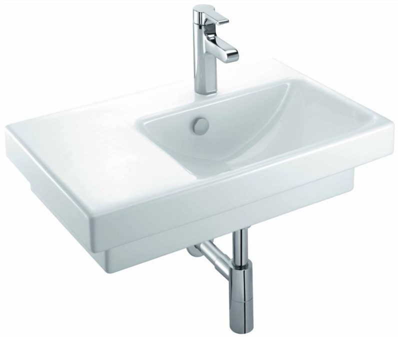 KOHLER REACH umyvadlo 65 cm, s otvorem pro baterii a přepadem