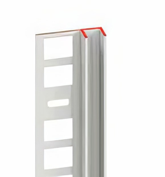 DUSCHOLUX AIR 2 podomítkový nástěnný profil, výška 2200 mm, matná bílá