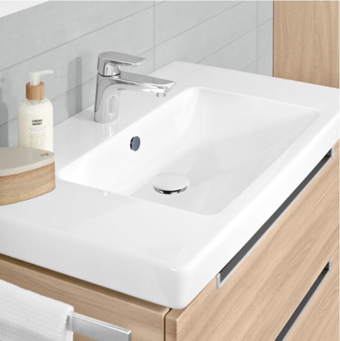 VILLEROY & BOCH umyvadlová výpust, click-clack, s přepadem, chrome