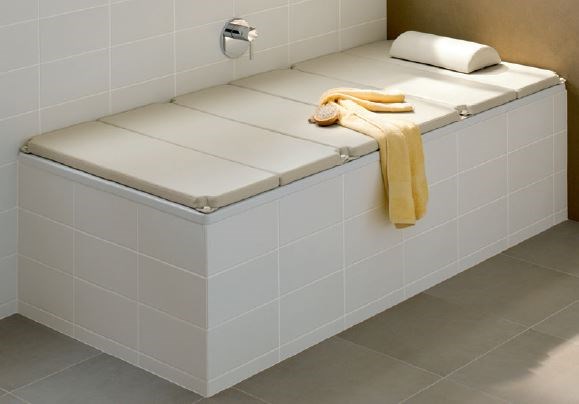 KALDEWEI 7100 relaxační lehátko 1800x800mm, béžová