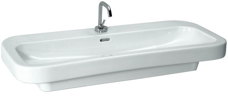 LAUFEN PALOMBA COLLECTION umyvadlo 100 cm, s otvorem pro baterii a přepadem