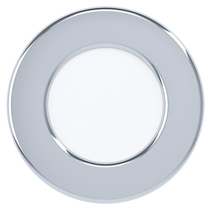 EGLO FUEVA 5 stropní LED svítidlo, 4000 K, 330 lm, 86 mm, chrom