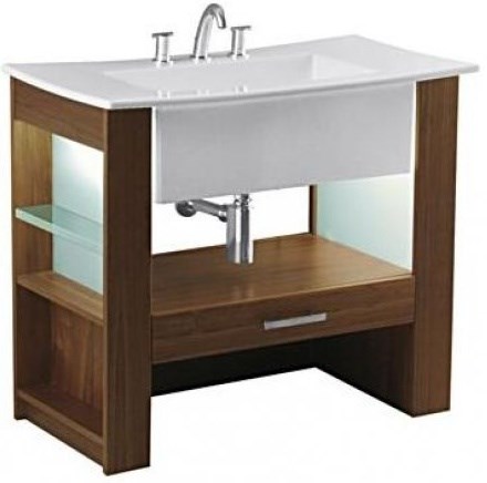 VILLEROY & BOCH CITY LIFE skříňka pod umyvadlo 96x48x84mm, 1 zásuvka, 1 police, buk