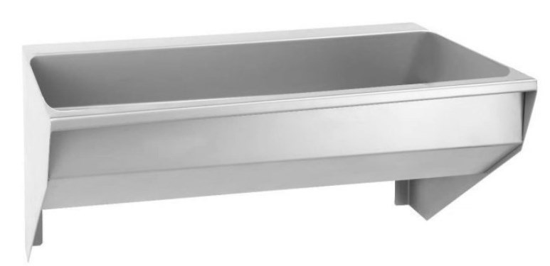 AZP BRNO mycí žlab 125 cm, nerez