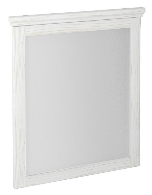 SAPHO CROSS zrcadlo 62,6x80,4 cm, matná bílá