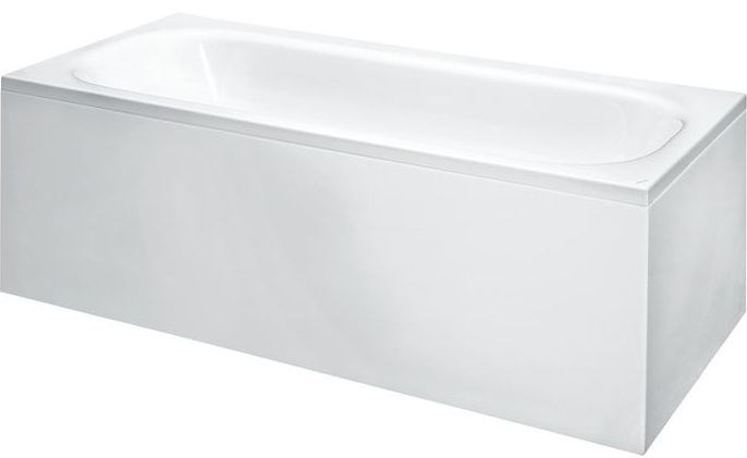 LAUFEN SOLUTIONS rohová vana 170x75 cm, s konstrukcí a L-panelem pravým, akrylát