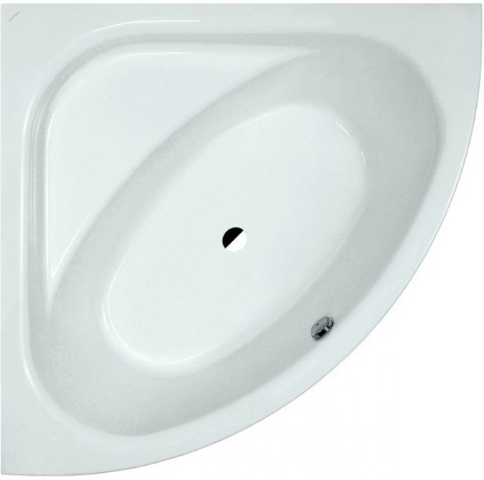 LAUFEN SOLUTIONS rohová vana 140x140 cm, bez nožiček, akrylát