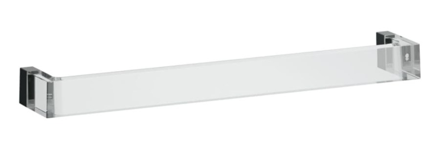KARTELL BY LAUFEN držák ručníku 450 mm, kouřová/chrom