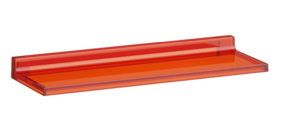 KARTELL BY LAUFEN police 450 mm, nástěnná, oranžová