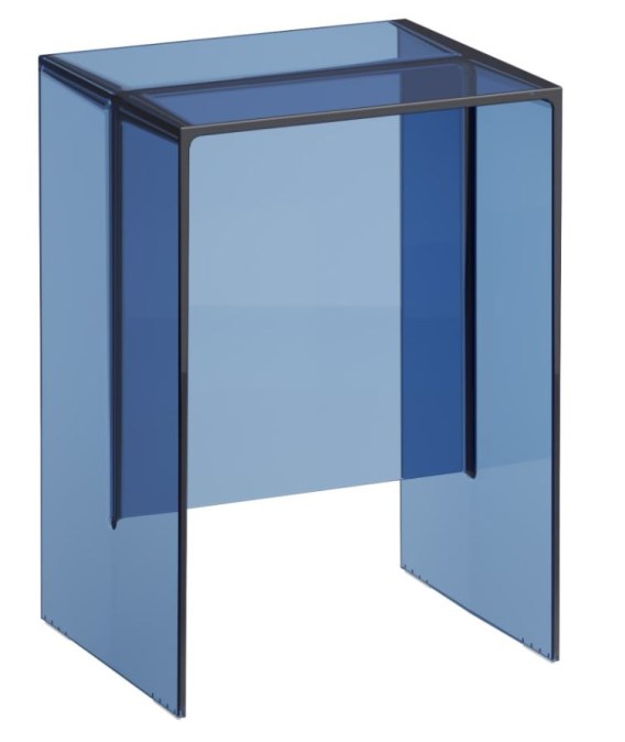 KARTELL BY LAUFEN stolička do sprchy, modrá
