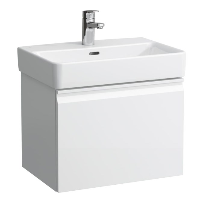 LAUFEN PRO S skříňka pod umyvadlo 51x37,2x39,7 cm, 1 zásuvka, matná bílá