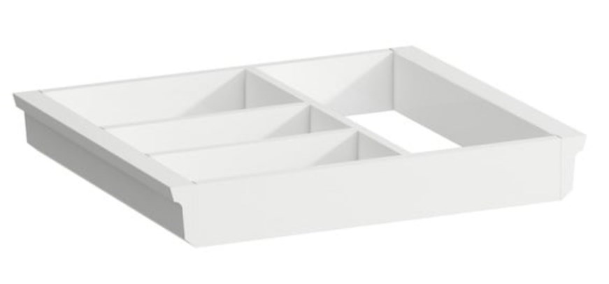 LAUFEN SPACE organizér do zásuvky, bílá