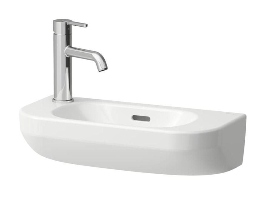LAUFEN LUA umývátko 50 cm, s otvorem pro baterii vlevo, s přepadem