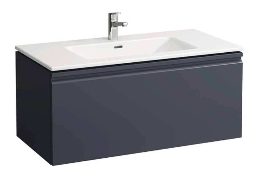 LAUFEN PRO S skříňka s umyvadlem 100x50x46 cm, 1 zásuvka, matný grafit