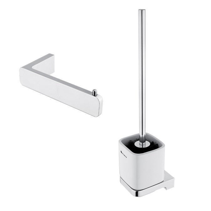 NIMCO MAYA sada WC doplňků, chrom