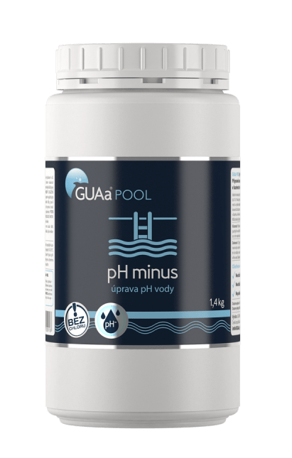 GUAPEX PH MINUS přípravek na snížení pH vody 1,4kg pro vířivé vany